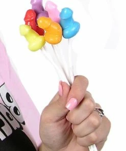 Bachelorette.com 6 Penis Lollipops In A Bouquet Penis Candy And Penis Cake