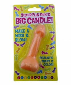 Bachelorette.com Superfun Penis Candle - Pink Cake Decorating Supplies
