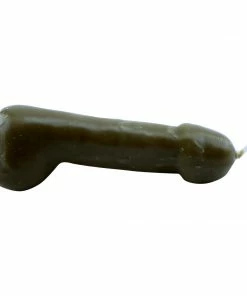 Bachelorette.com Cake Decorating Supplies Superfun Penis Candle - Brown