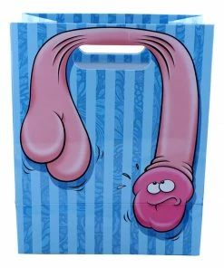 Bachelorette.com Bachelorette Party Supplies Hanging Penis Gift Bag