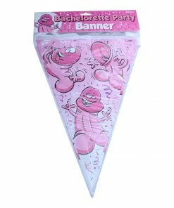 Bachelorette.com Decorations Crazy Penis Banner