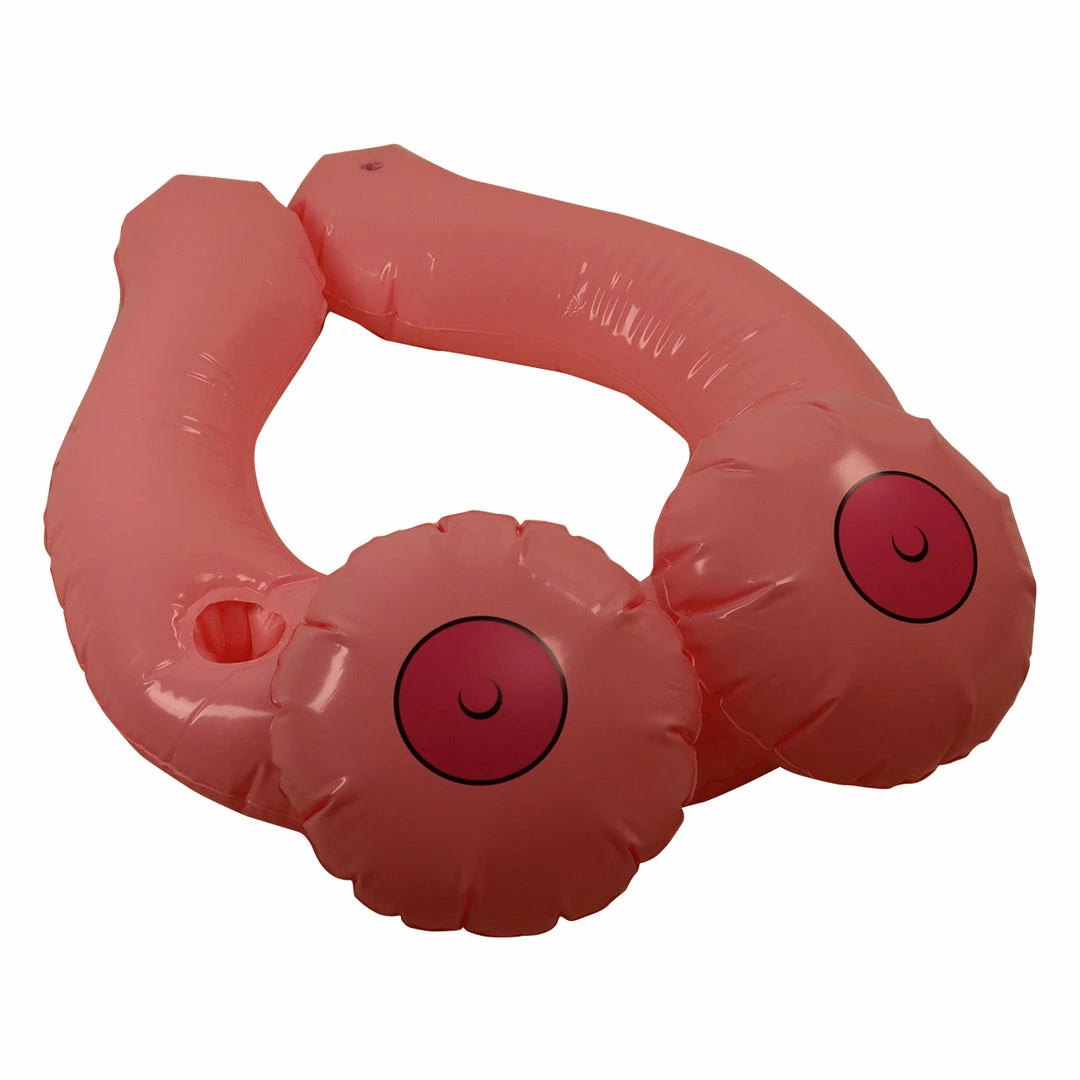 Bachelorette.com Boobie Pool Floater Inflatable Men & Penises 1 Bachelorette.com Boobie Pool Floater Inflatable Men & Penises