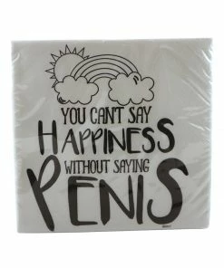 Bachelorette.com You Can't Say Happiness Napkins