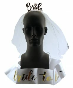 Bachelorette.com Golden Bride Dress-Up Set