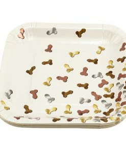 Bachelorette.com Glitter Penises Snack Plates - 8