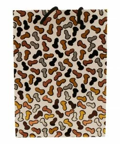 Bachelorette.com Bachelorette Party Supplies Glitter Penis Gift Bag