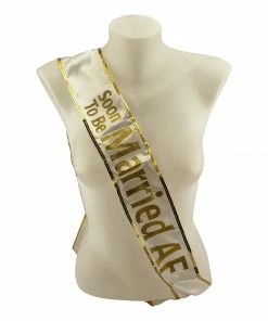 Bachelorette.com Soon To Be Married AF Sash Sashes, Boas, Necklaces