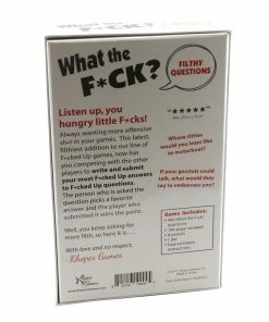 Bachelorette.com What The F*ck? Filthy Questions Game