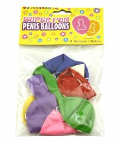Bachelorette.com Bachelorette Party Supplies Super Fun Penis Balloons