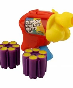Bachelorette.com Rainbow Penis Confetti Gun Decorations