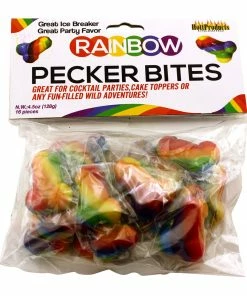 Bachelorette.com Rainbow Pecker Bites