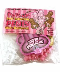 Bachelorette.com Self-Inflating Penis Balloons Bachelorette Party Supplies