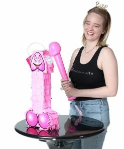 Bachelorette.com Pinatas Pink Pecker Bat