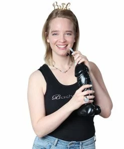 Bachelorette.com Jumbo Black Penis Sports Bottle Sale