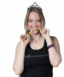Bachelorette.com Penis Candy And Penis Cake Rainbow Pecker Candy Necklace