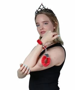 Bachelorette.com Furry Handcuffs - Hand Cuffs With A Little Fur