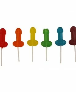 Bachelorette.com 6 Flavor Rainbow Dick Suckers