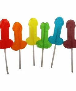 Bachelorette.com 6 Flavor Rainbow Dick Suckers