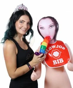 Bachelorette.com Drinking Supplies Rainbow Dicky Drink Bottle