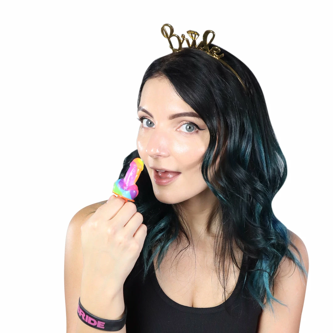 Bachelorette.com Penis Pops Rainbow Penis Ring Pop 1 Bachelorette.com Penis Pops Rainbow Penis Ring Pop