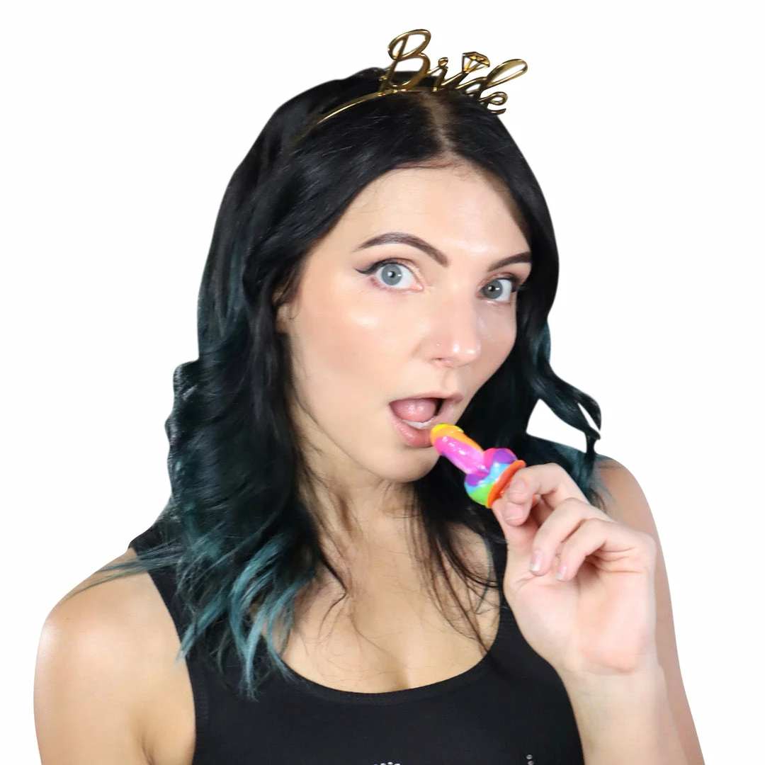 Bachelorette.com Penis Pops Rainbow Penis Ring Pop 2 Bachelorette.com Penis Pops Rainbow Penis Ring Pop