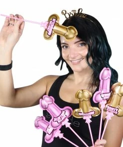 Bachelorette.com Self-Inflating Penis Balloons Bachelorette Party Supplies