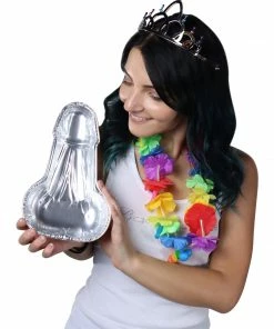 Bachelorette.com Two Mid-Size Disposable Pecker Cake Pans