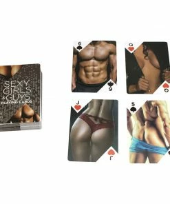 Bachelorette.com Bachelorette Party Games Sexy Guys & Girls Playing Cards