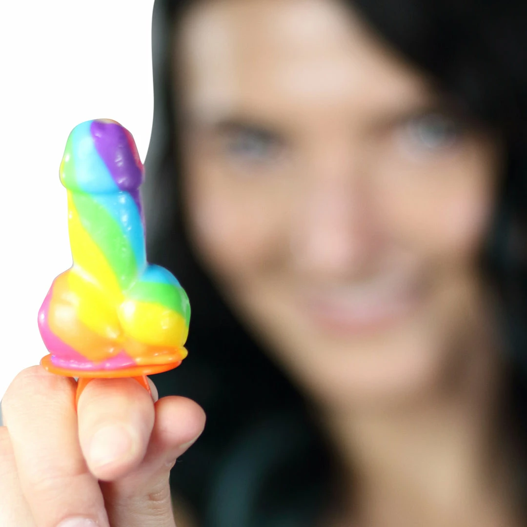Bachelorette.com Penis Pops Rainbow Penis Ring Pop 3 Bachelorette.com Penis Pops Rainbow Penis Ring Pop