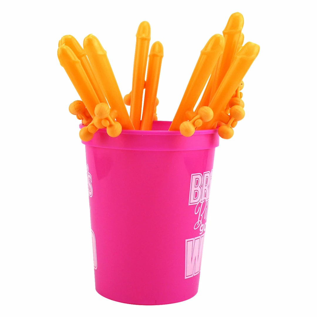 Bachelorette.com 12 White Fidget Spinner Penis Straws Drinking Supplies 2 Bachelorette.com 12 White Fidget Spinner Penis Straws Drinking Supplies