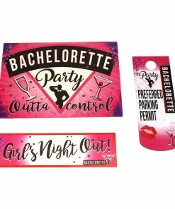 Bachelorette.com Pimp Your Ride With The Car Decorating Kit Bachelorette Party Kits
