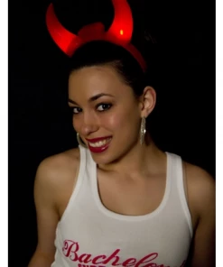 Bachelorette.com Light Up Devil Horns Veils, Tiaras & Hats