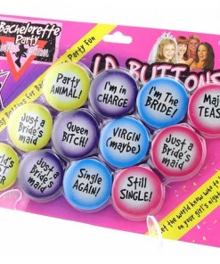 Bachelorette.com Party Favors Bachelorette Party I.D. Buttons - 12