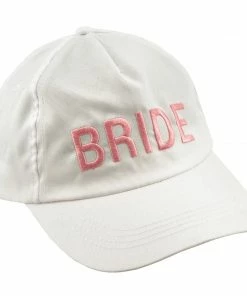 Bachelorette.com Bachelorette Party Fashions Bride Baseball Cap - White