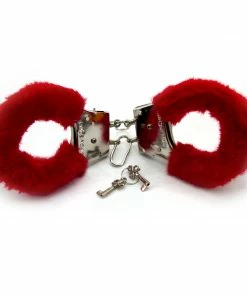 Bachelorette.com Furry Handcuffs - Hand Cuffs With A Little Fur