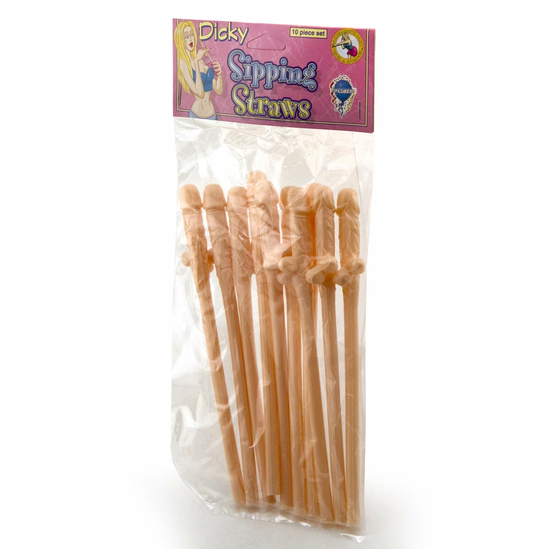 Bachelorette.com Bachelorette Party Supplies 10 Penis Straws - Have A Giant Suck Festival 2 Bachelorette.com Bachelorette Party Supplies 10 Penis Straws - Have A Giant Suck Festival