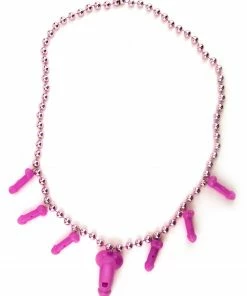 Bachelorette.com Pink Penis Whistle Beads