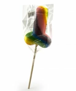 Bachelorette.com Rainbow Penis Lollipop