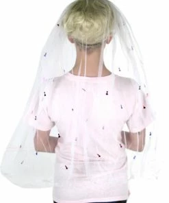 Bachelorette.com Bachelorette Party Fashions The Little Bit Naughty Veil