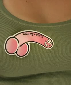 Bachelorette.com Willie Nametags - 10 Pack Bachelorette Party Supplies