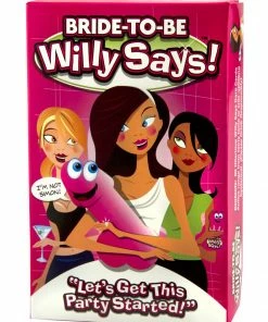 Bachelorette.com Bachelorette Party Games Willy Says - A Raunchy Simon Says Game