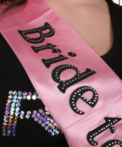 Bachelorette.com Bachelorette Party Fashions Bride To Be Sash - Pale Pink
