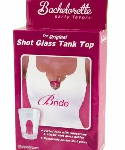 Bachelorette.com Bride's Shot Glass Tank Top