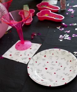 Bachelorette.com Bachelorette Party Supplies Dirty Dishes Sex Position Plates - 8