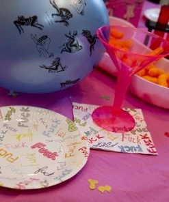 Bachelorette.com Dirty Plates - 8 Cups, Plates, Napkins