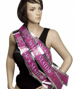 Bachelorette.com Pink Sash Set - 8 Sashes For The Bridal Party