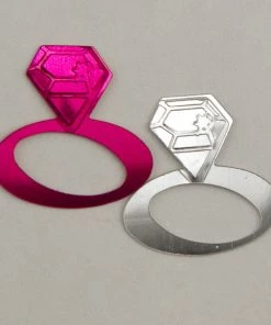 Bachelorette.com Decorations Wedding Ring Confetti