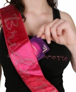 Bachelorette.com Bride To Be Sash - With Zany Dares