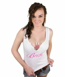 Bachelorette.com Bride's Shot Glass Tank Top