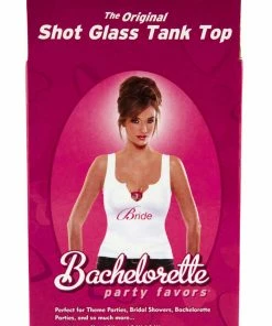 Bachelorette.com Bride's Shot Glass Tank Top